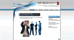 Desktop Screenshot of mf-germany.com